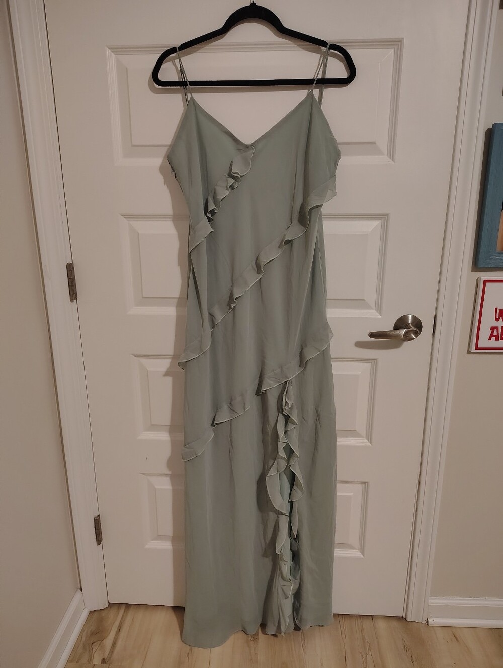 Birdy Grey Valentina Chiffon In Sage